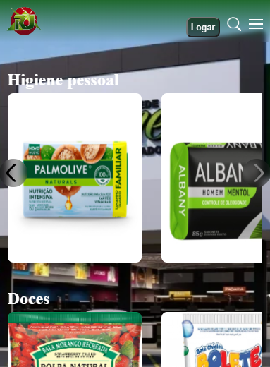 Ecommerce de um supermercado.