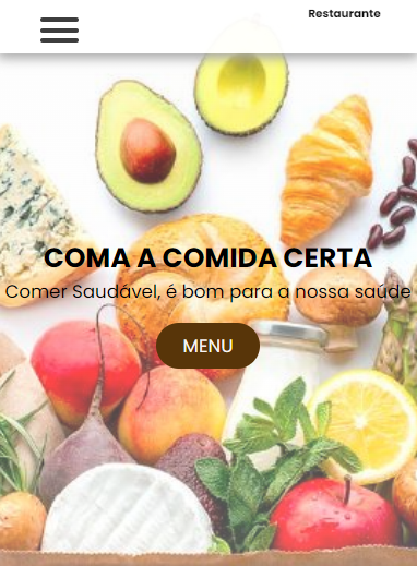 Projeto de Landing page de restaurante Bistrô.